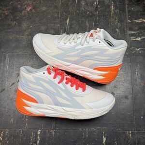 Puma MB.02 LaMelo Ball "Gorange" Basketball Shoes Size 6Y Youth Sneakers